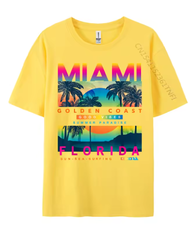 Miami Golden Coast Florida — T-Shirt