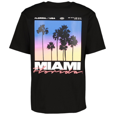 T-Shirt Noir Premium Homme Femme — Palm District Miami
