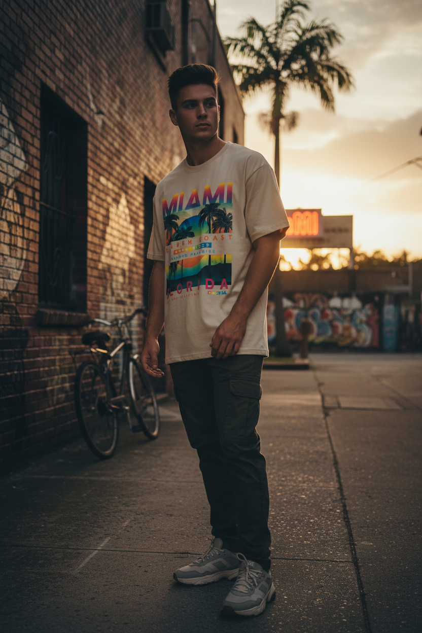 Beige Homme