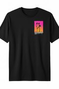 T-Shirt Noir Premium Homme Femme | Palm District Atlantic Miami